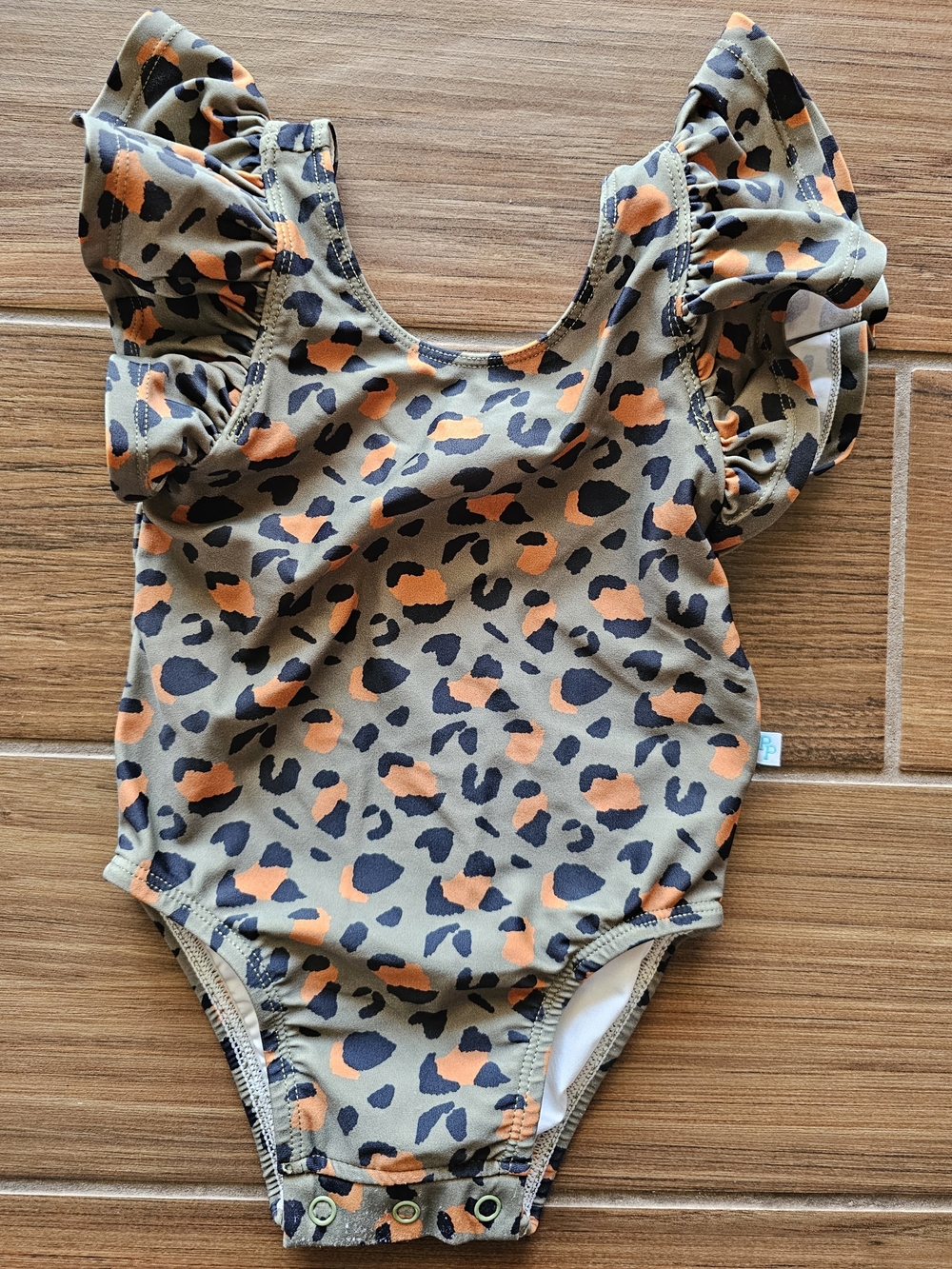 Posh Peanut Toddler Girls Eli Ruffled Swimsuit